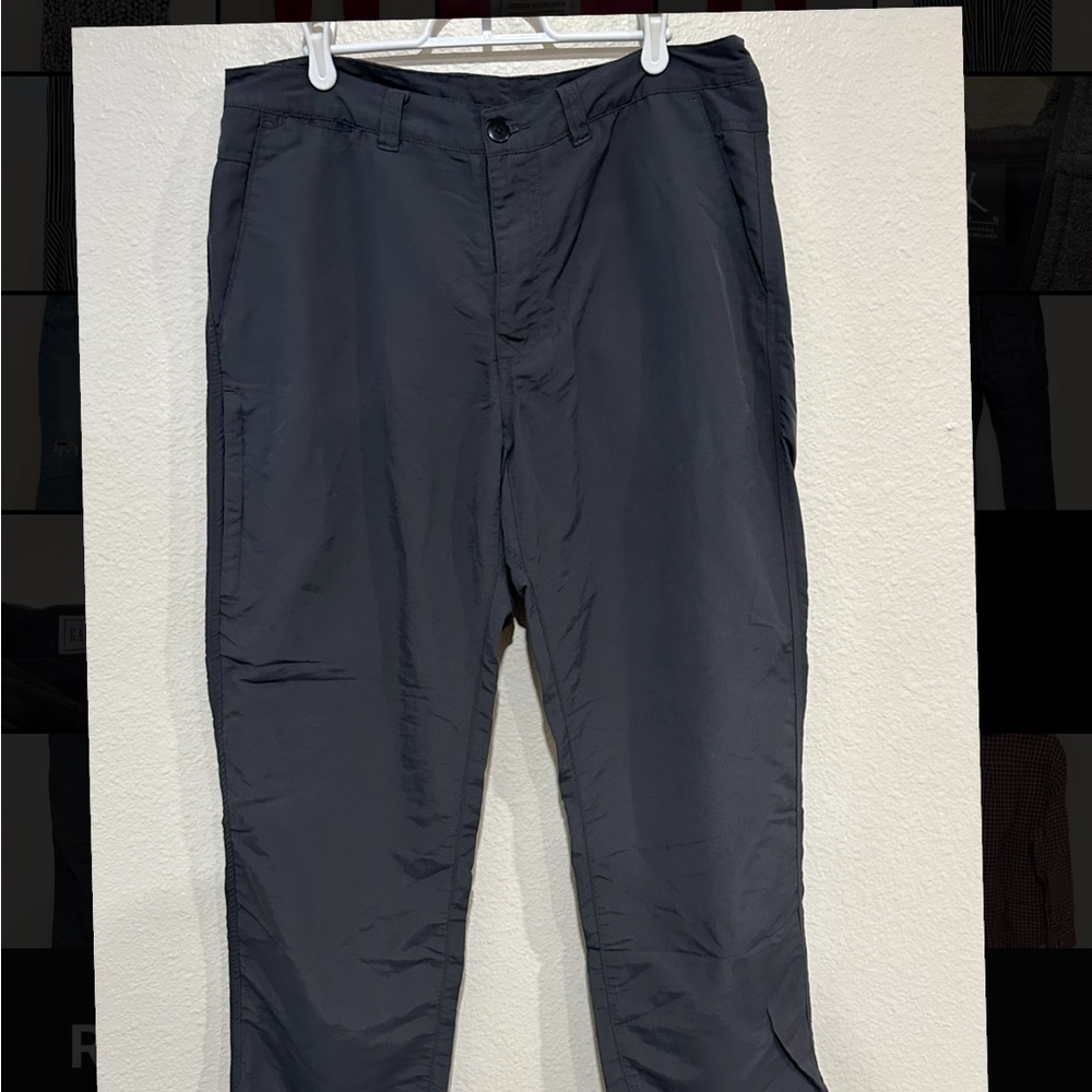 REI Gray Chinos Comfortable Cotton Blend